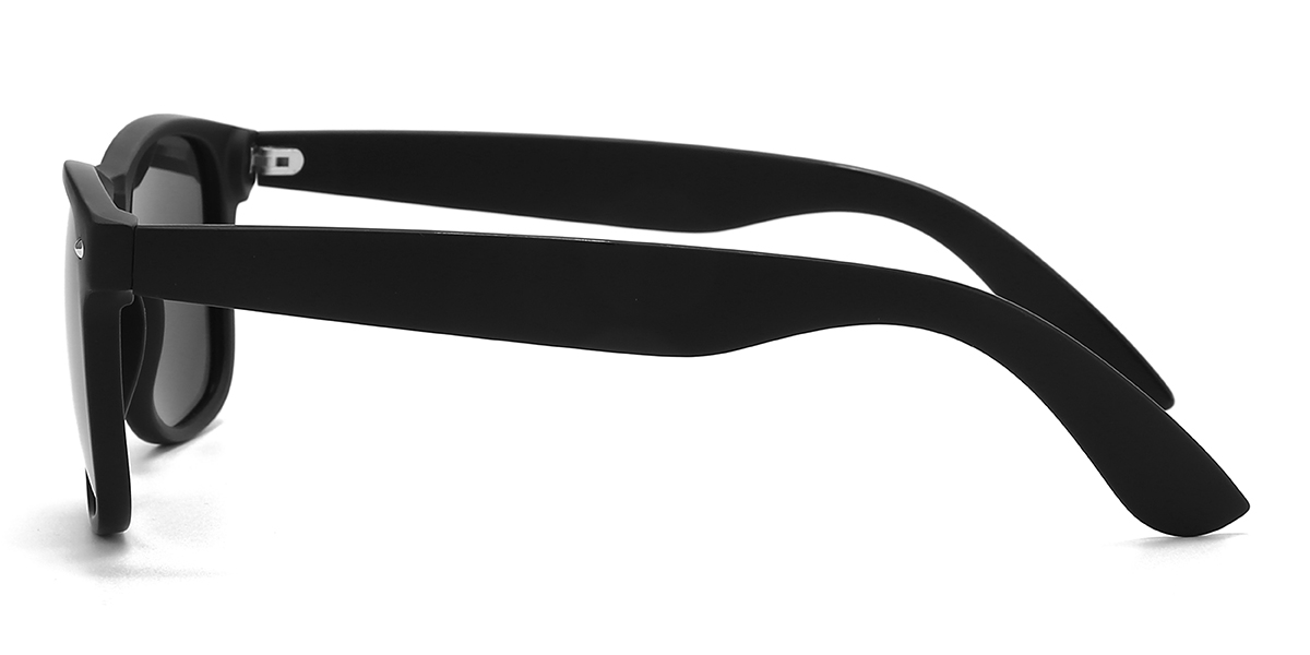Black White Mirror Fernando Glasses - Rectangle Sunglasses