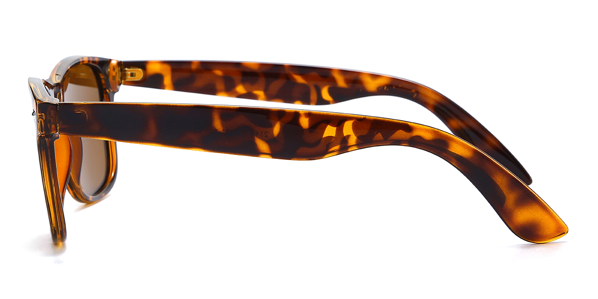 Tortoiseshell Brown Fernando Glasses - Rectangle Sunglasses