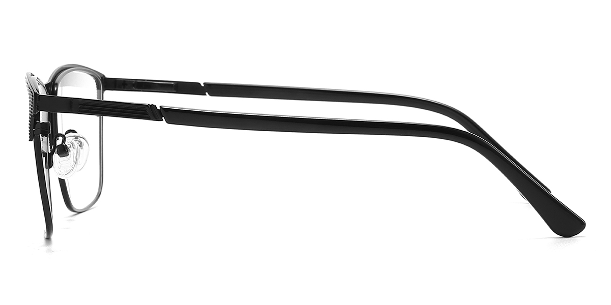 Black Kendrick Glasses - Rectangle Glasses