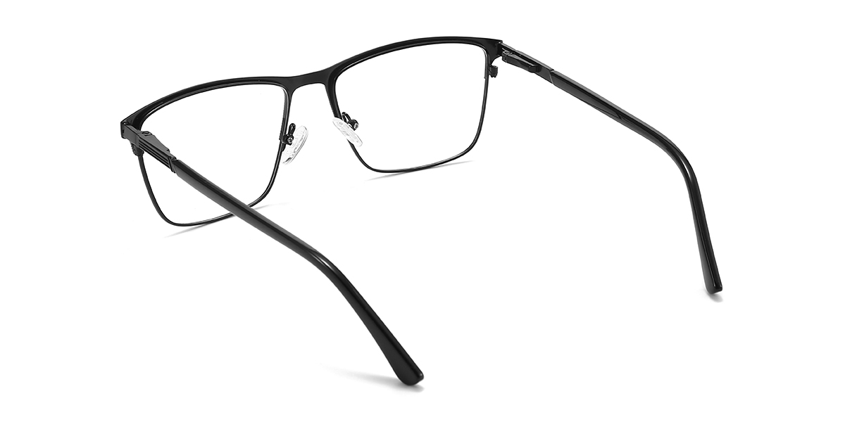 Black Kendrick Glasses - Rectangle Glasses