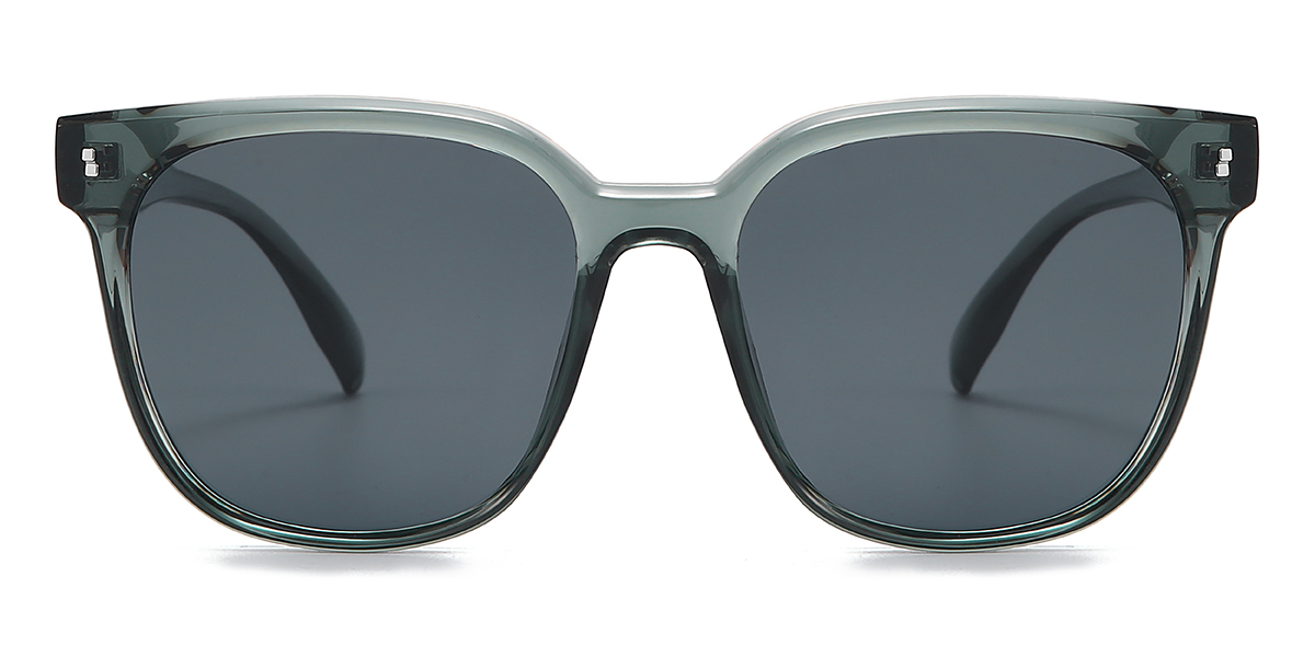 Cyan Grey Samara Glasses - Square Sunglasses