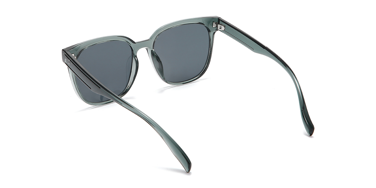 Cyan Grey Samara Glasses - Square Sunglasses
