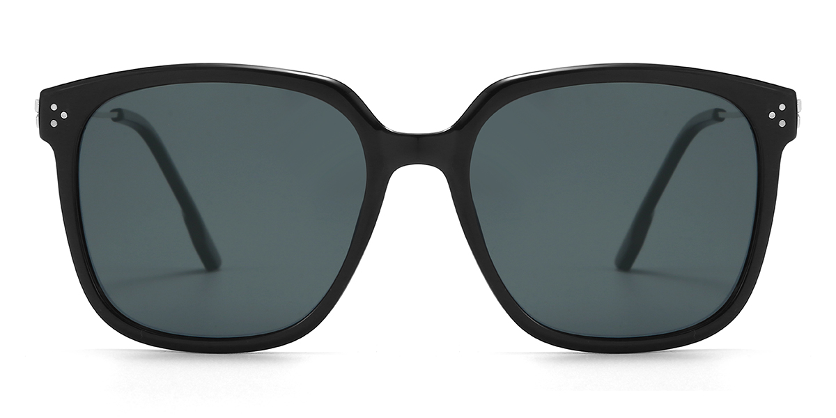 Negro Gris Journey - Square Sunglasses