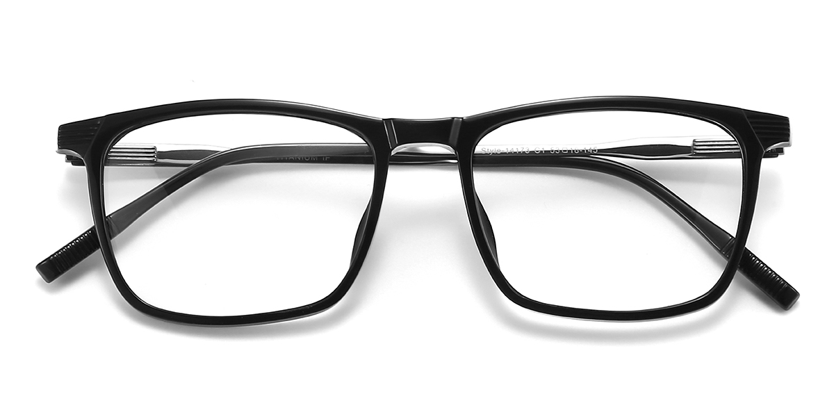 Schwarz Brenna Brille - Rectangle Glasses