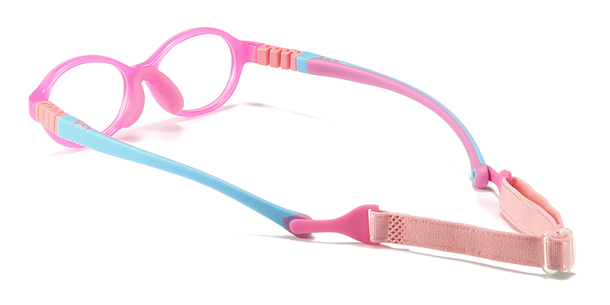 Neon Pink Archie (Age 3-6) Glasses - Kids Glasses