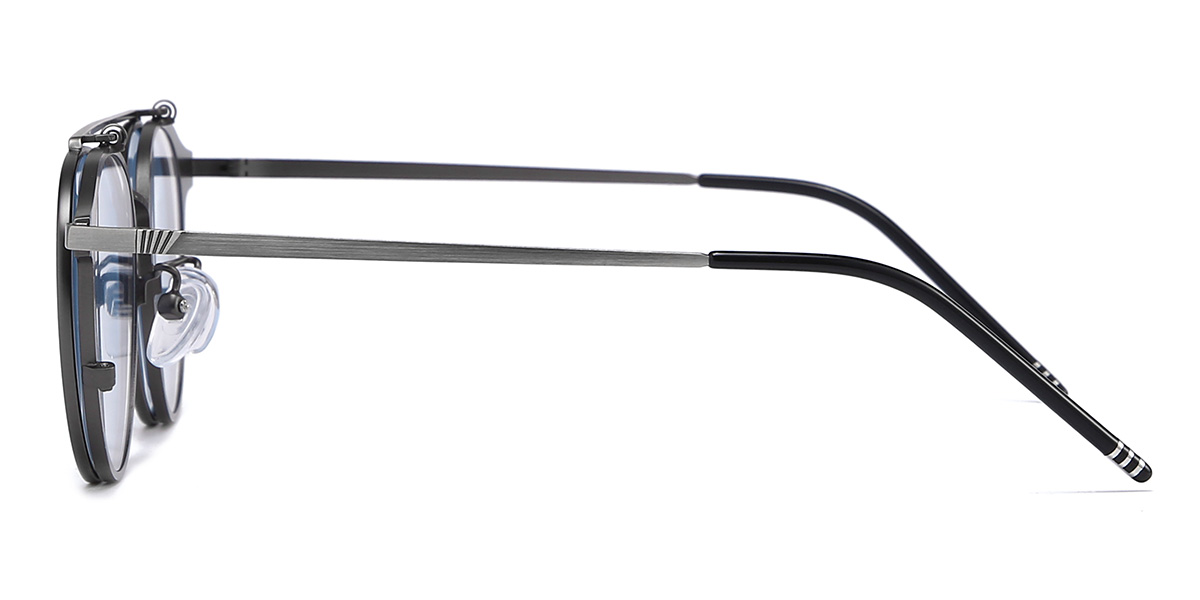 Argent Bleu Wayne Lunettes - Aviator Sunglasses