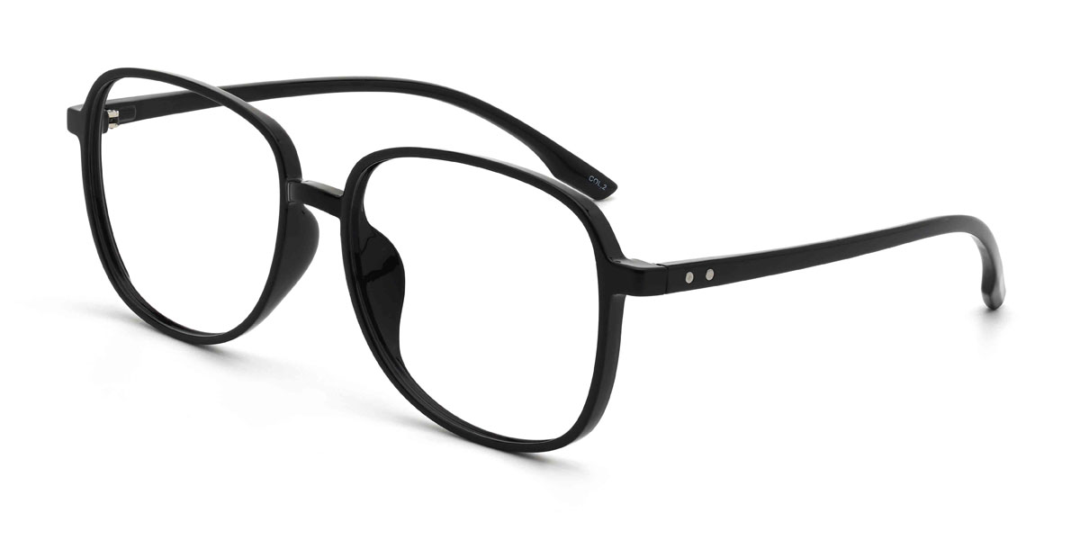 Negro Jacoby Gafas - Square Glasses