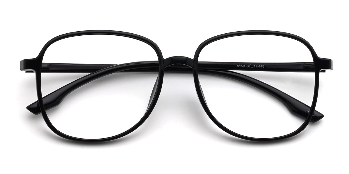 Negro Jacoby Gafas - Square Glasses