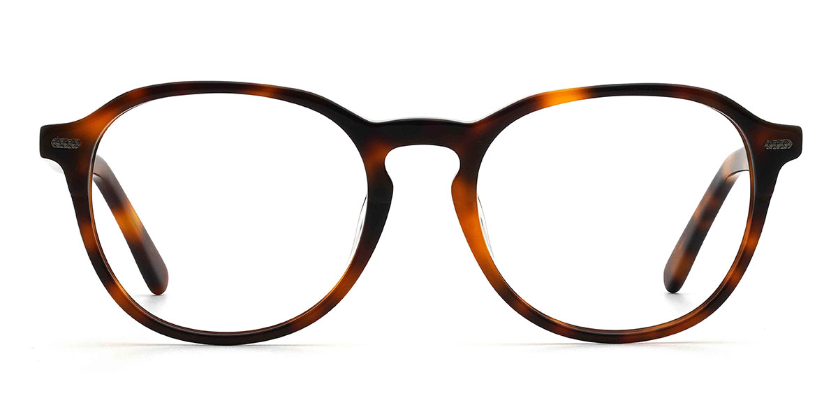 Tortoiseshell Giana - Oval Glasses