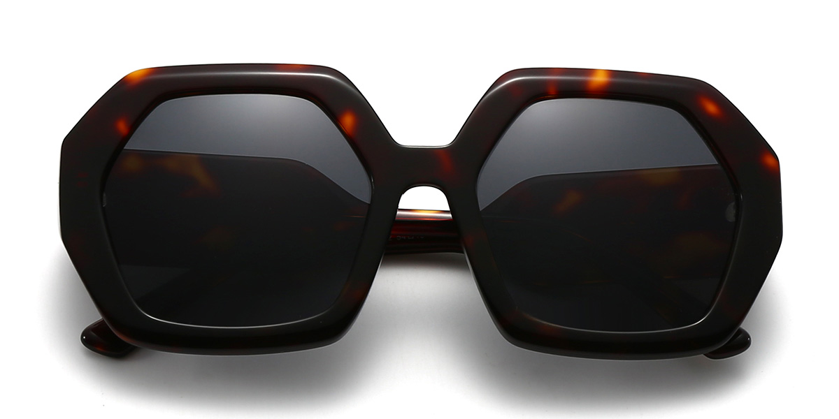 Teknősbéka Szürke Josue Szemüveg - Oval Sunglasses