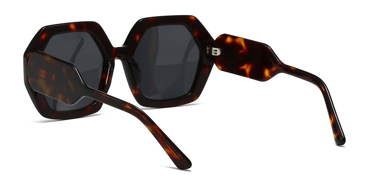 Teknősbéka Szürke Josue Szemüveg - Oval Sunglasses