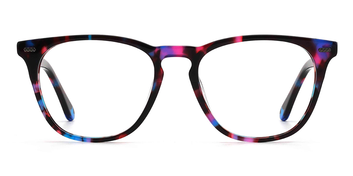 Lila teknősbéka Mollie Szemüveg - Oval Glasses
