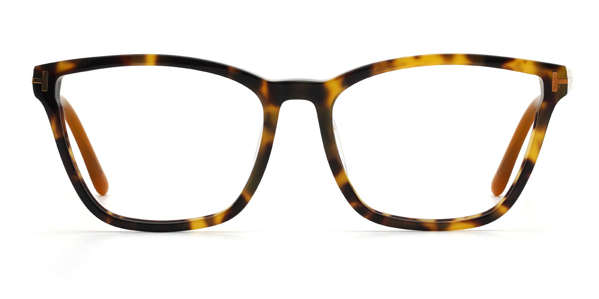 Tortoiseshell Vicente - Rectangle Glasses