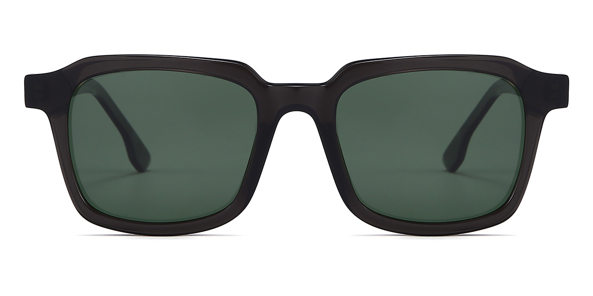Grey Grey Colson Glasses - Rectangle Sunglasses