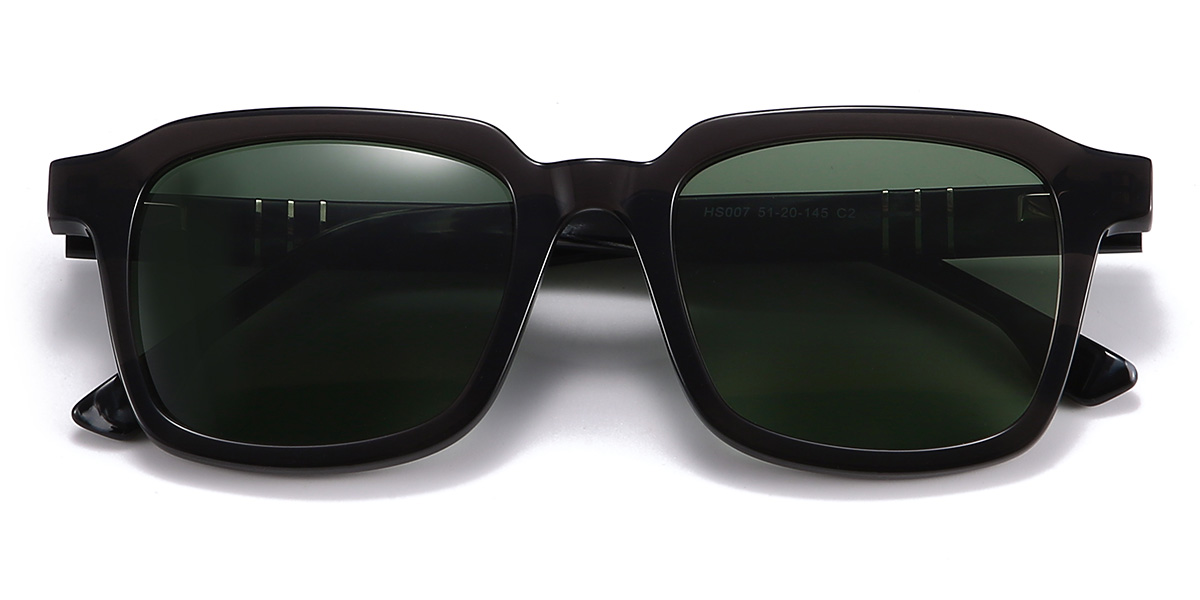 Grey Grey Colson Glasses - Rectangle Sunglasses