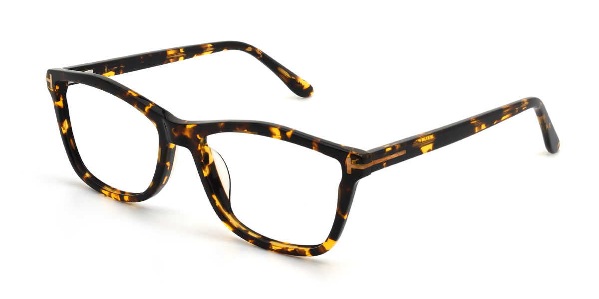 Amarillo Carey Ezequiel Gafas - Rectangle Glasses