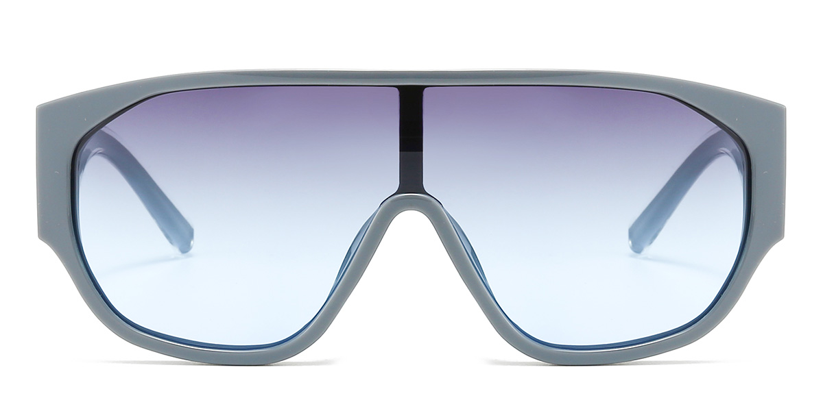 Blue Gradual Blue Precious Glasses - Aviator Sunglasses