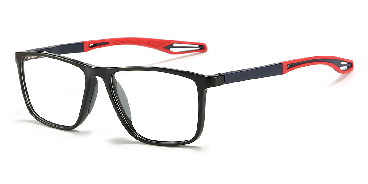 Schwarz Armaan Brille - Rectangle Glasses