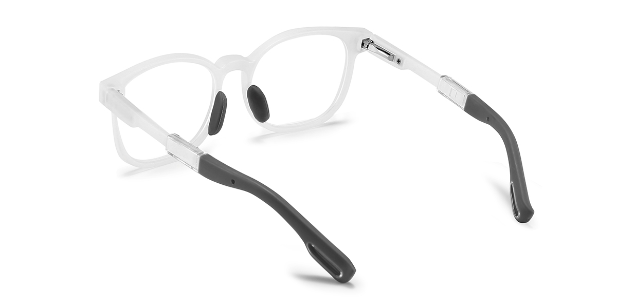 White Brecken (Age 3-6) Glasses - Kids Glasses