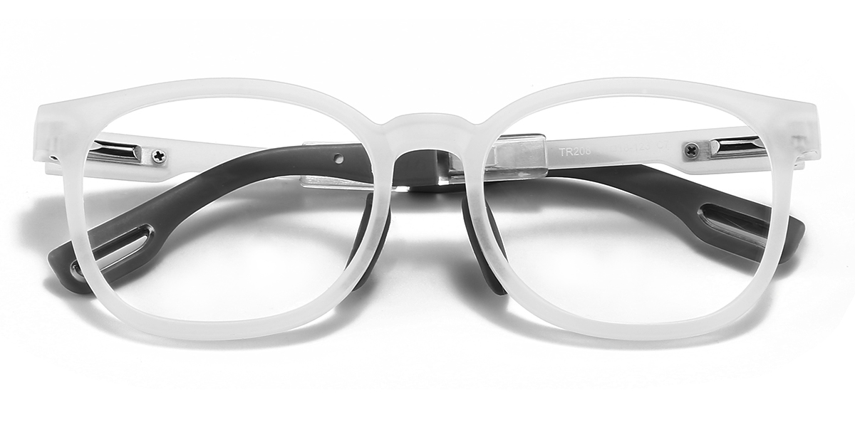 White Brecken (Age 3-6) Glasses - Kids Glasses
