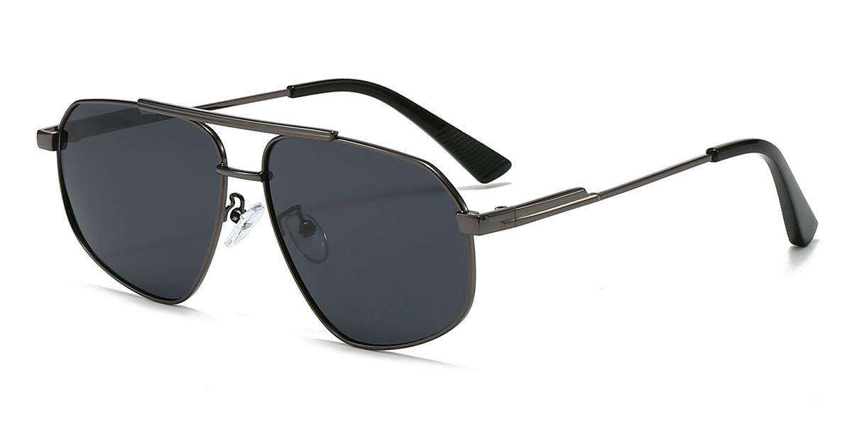 Gun Grey Giuseppe Glasses - Aviator Sunglasses