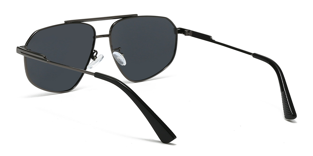 Gun Grey Giuseppe Glasses - Aviator Sunglasses