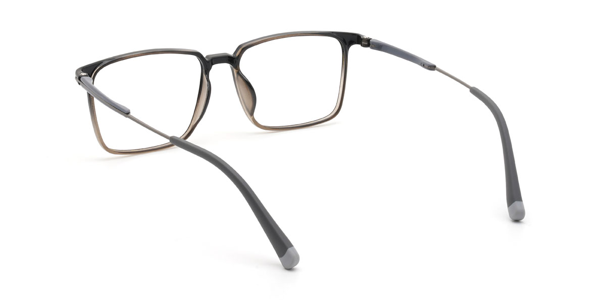 Black Tawny Solana Glasses - Rectangle Glasses
