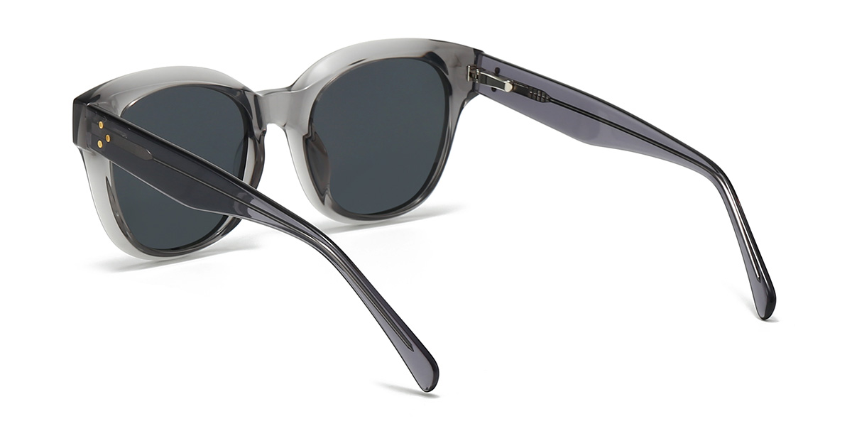 Grau Grau Sabastian Brille - Square Sunglasses