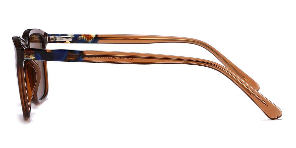 Marron Marron Mazen Lunettes - Rectangle Sunglasses