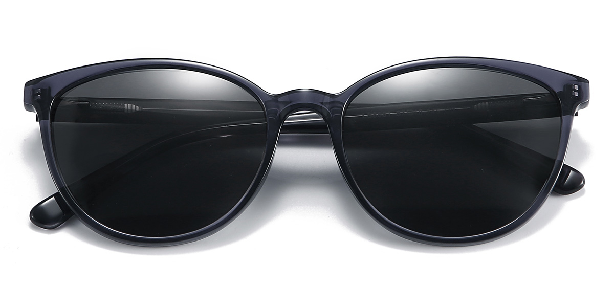 Grey Grey Ciera Glasses - Oval Sunglasses