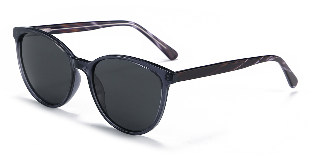 Grey Grey Ciera Glasses - Oval Sunglasses