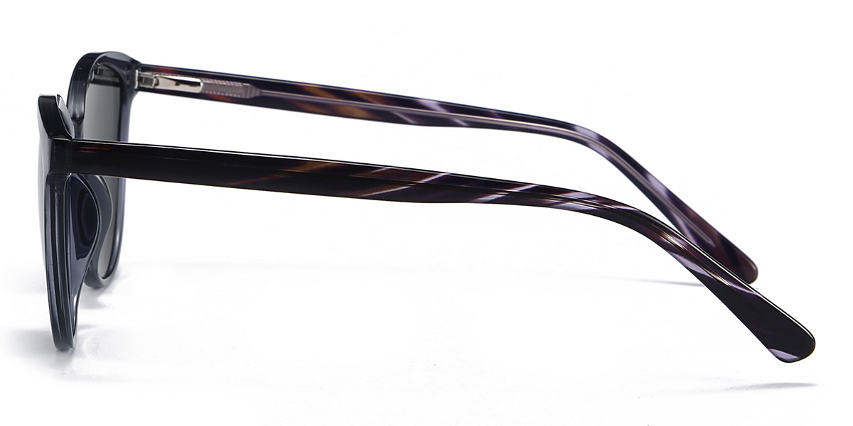 Grey Grey Ciera Glasses - Oval Sunglasses