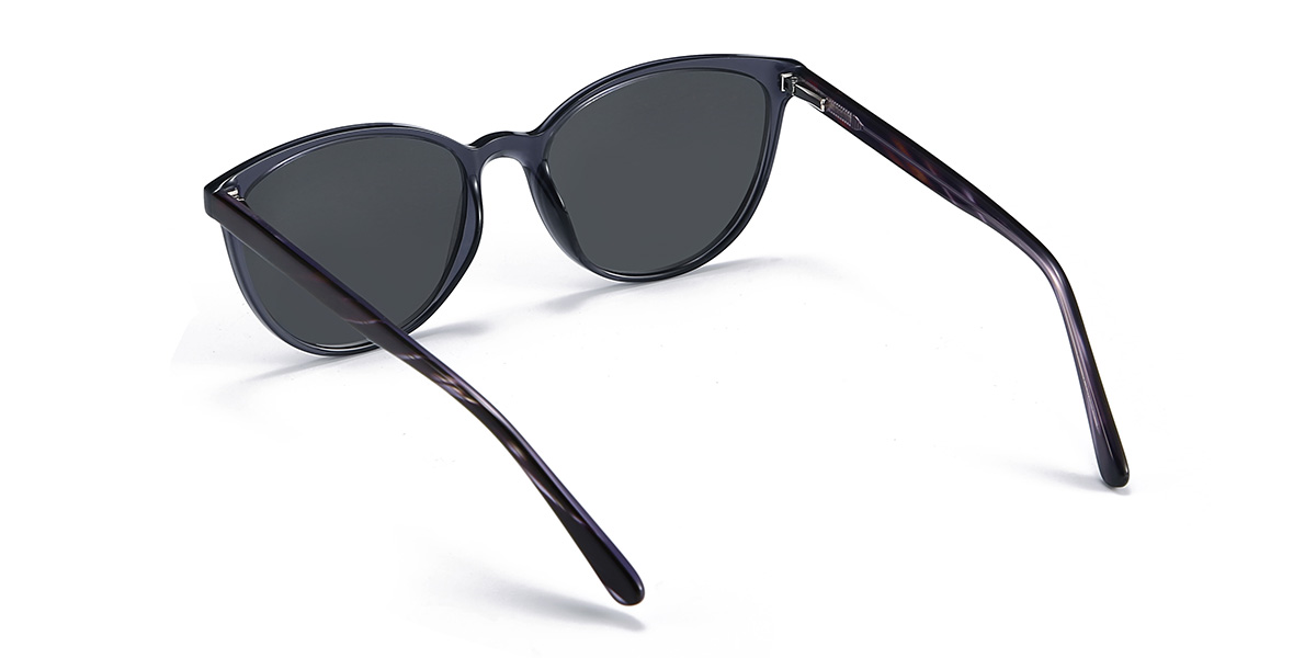 Grey Grey Ciera Glasses - Oval Sunglasses