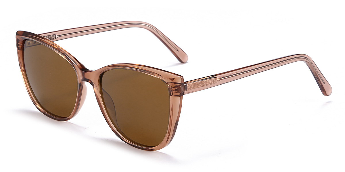 Vörösbarna Barna Dora Szemüveg - Cat Eye Sunglasses