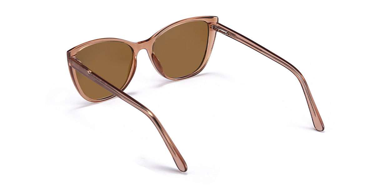 Vörösbarna Barna Dora Szemüveg - Cat Eye Sunglasses