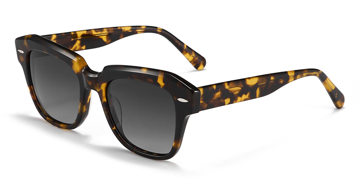 Teknősbéka Szürke Yesenia Szemüveg - Square Sunglasses