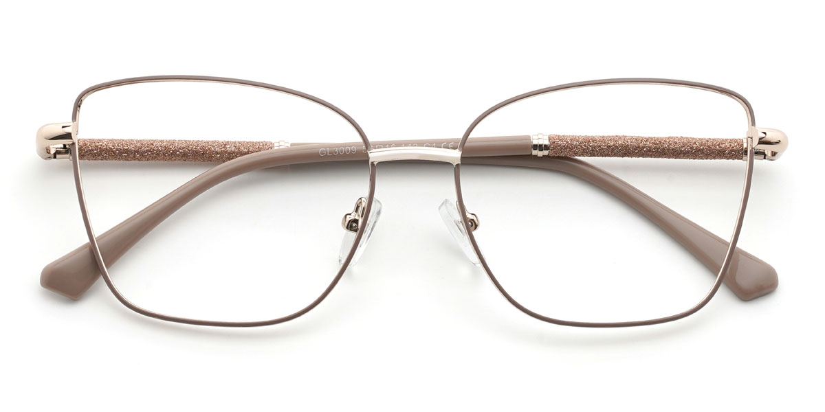 Cameo Brown Brennon Szemüveg - Rectangle Glasses