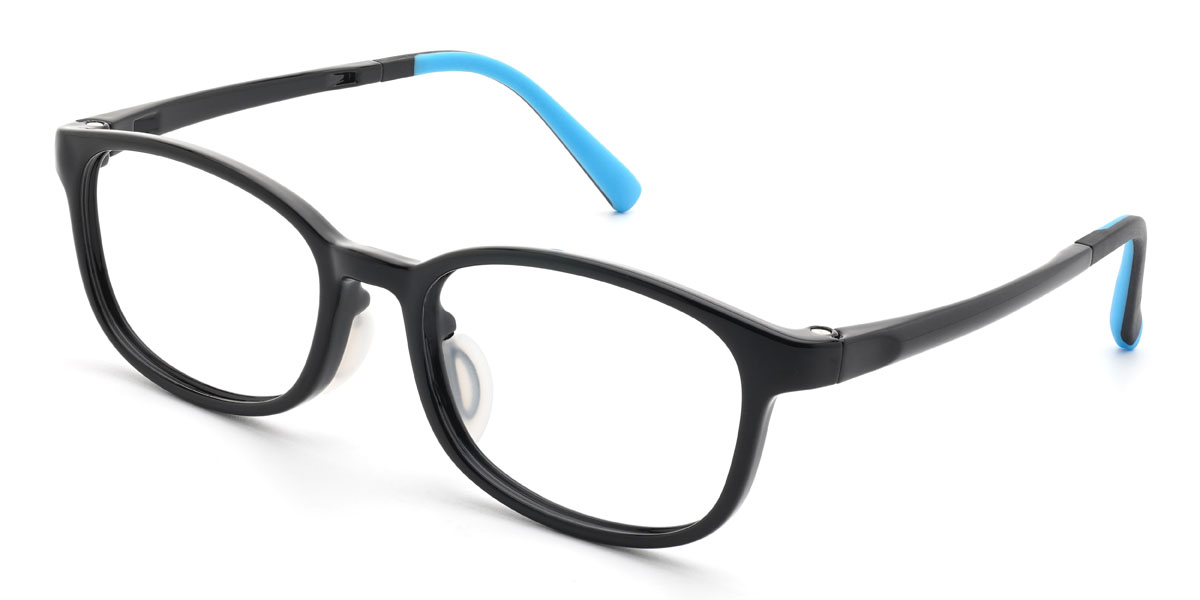 Black Nurul (Age 10-16) Glasses - Kids Glasses