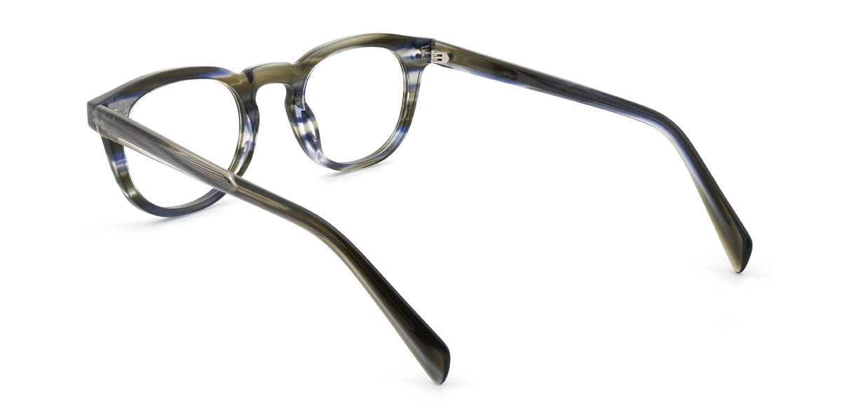 Grau Schildpatt Jaedyn Brille - Oval Glasses
