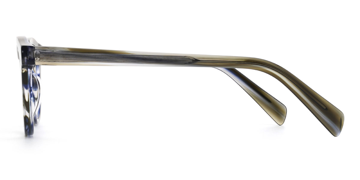 Grau Schildpatt Jaedyn Brille - Oval Glasses