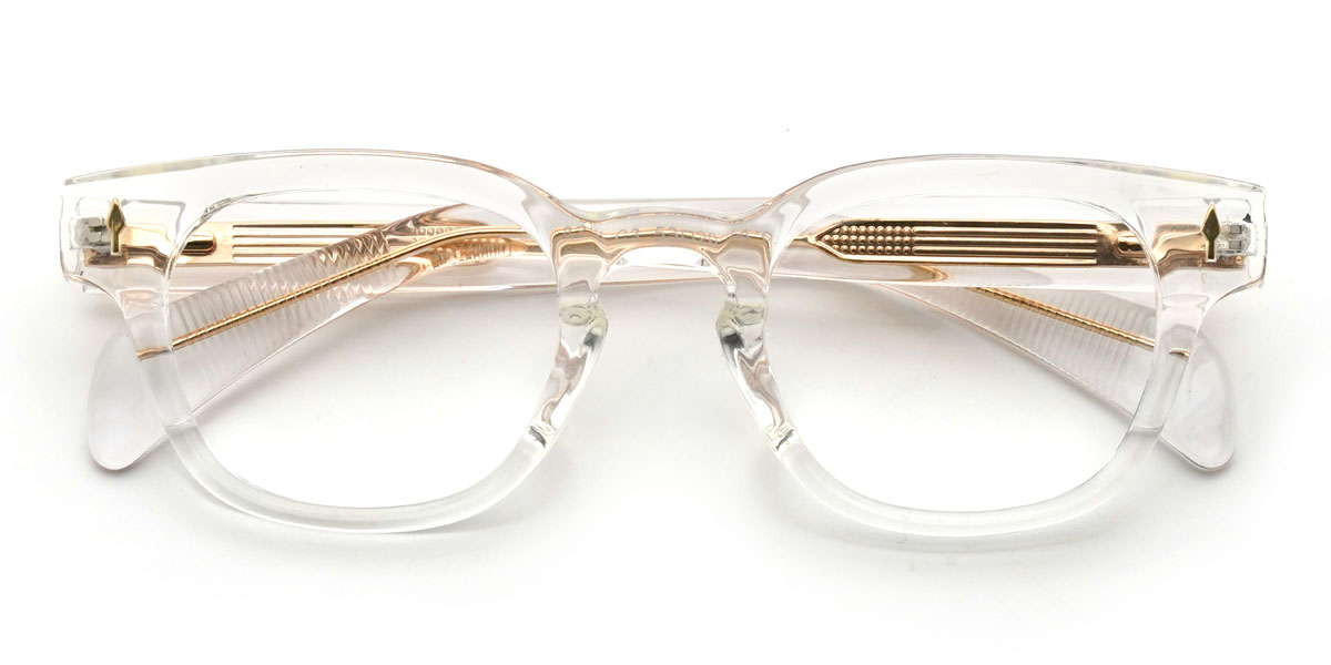 Clear Eleazar Glasses - Oval Glasses