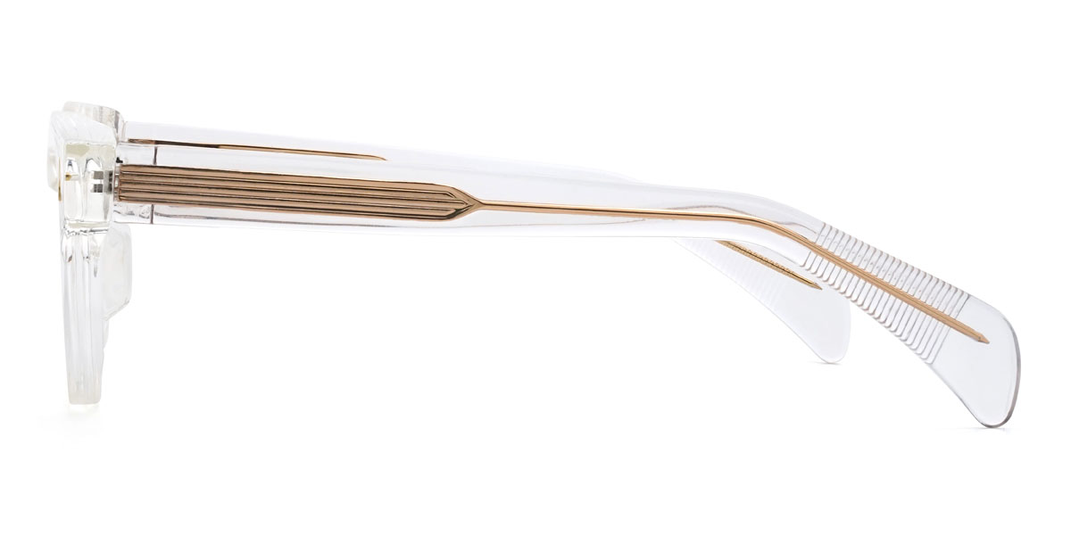 Clear Eleazar Glasses - Oval Glasses