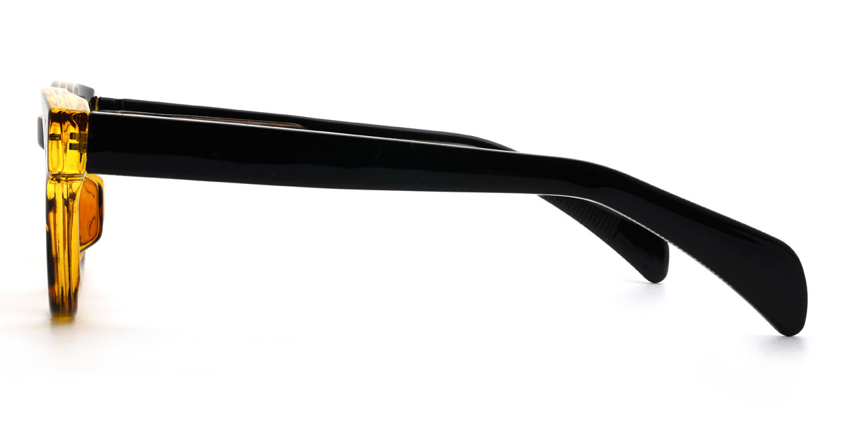 Black Tortoiseshell Eleazar Glasses - Oval Glasses