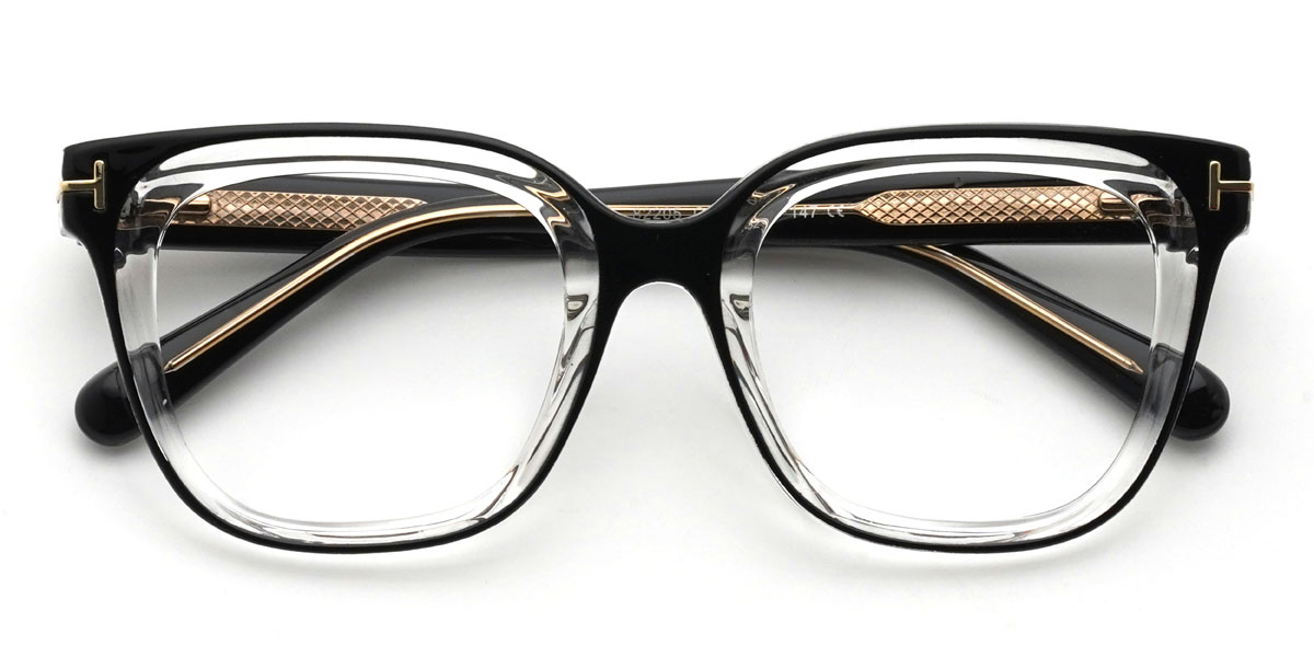 Black Perseus Glasses - Square Glasses