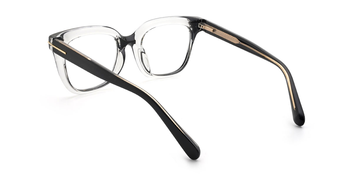 Black Perseus Glasses - Square Glasses