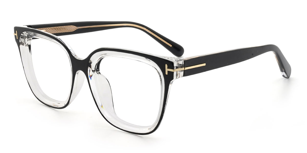Black Perseus Glasses - Square Glasses