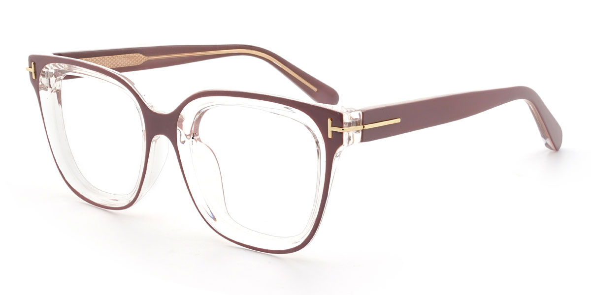 Cameo Braun Perseus Brille - Square Glasses