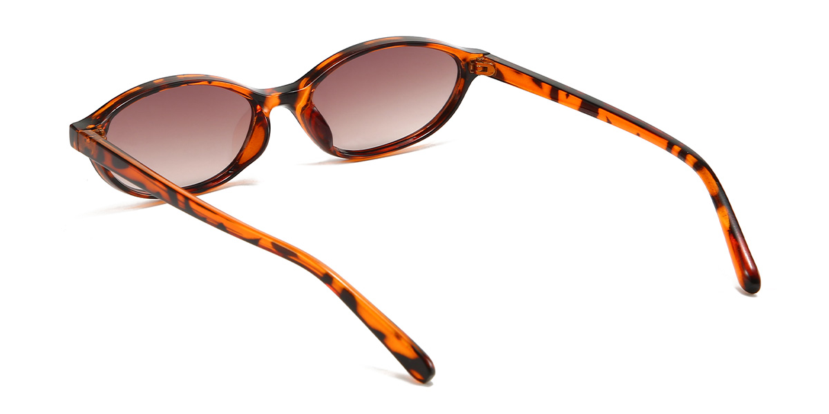 Tortoiseshell Brown Bernard Glasses - Oval Sunglasses