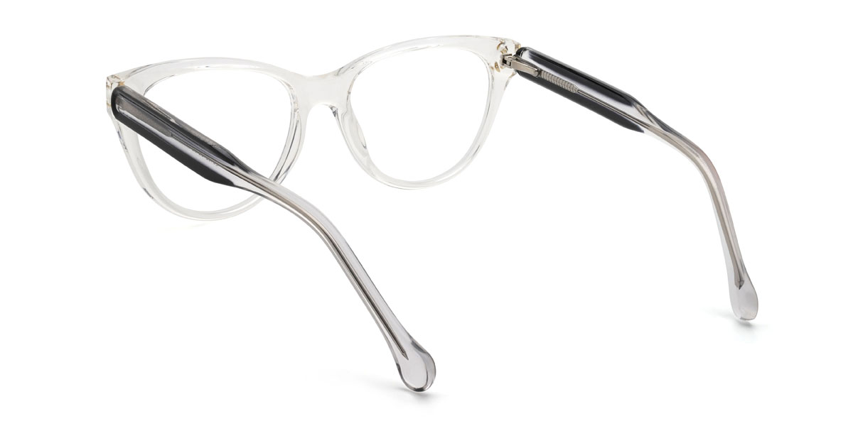 Clear Ulises Glasses - Cat Eye Glasses