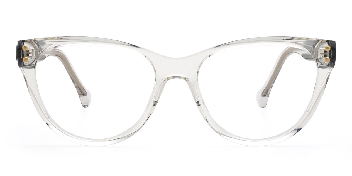 Clear Ulises - Cat Eye Glasses